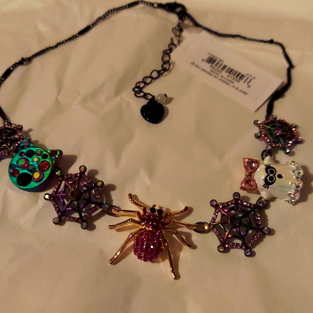 Betsey Johnson Boo to You Necklace